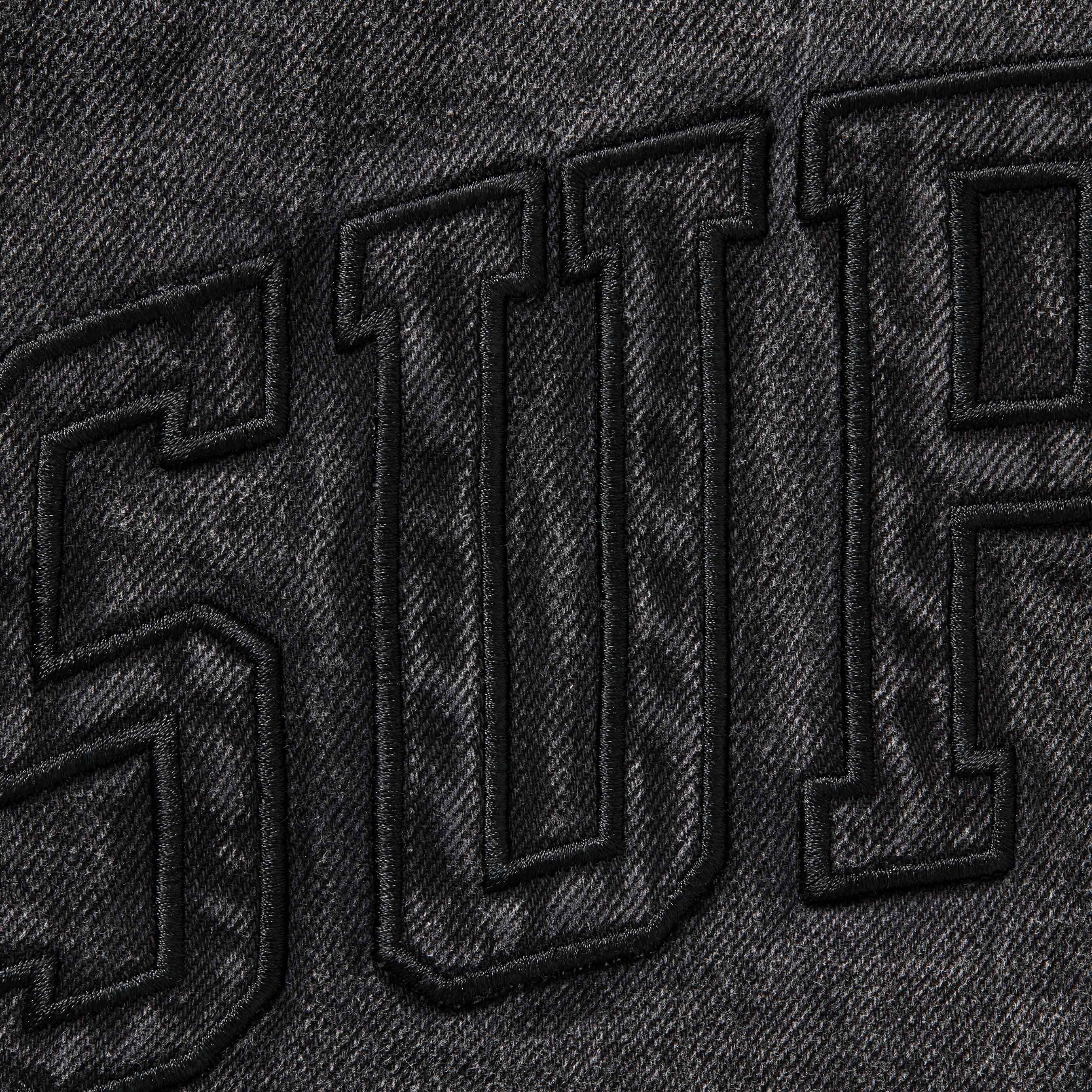 Shearling Lined Denim Work Shirt view 8